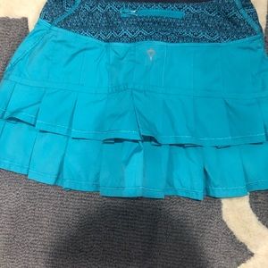 Ivivva Turquoise Ruffle Skirt